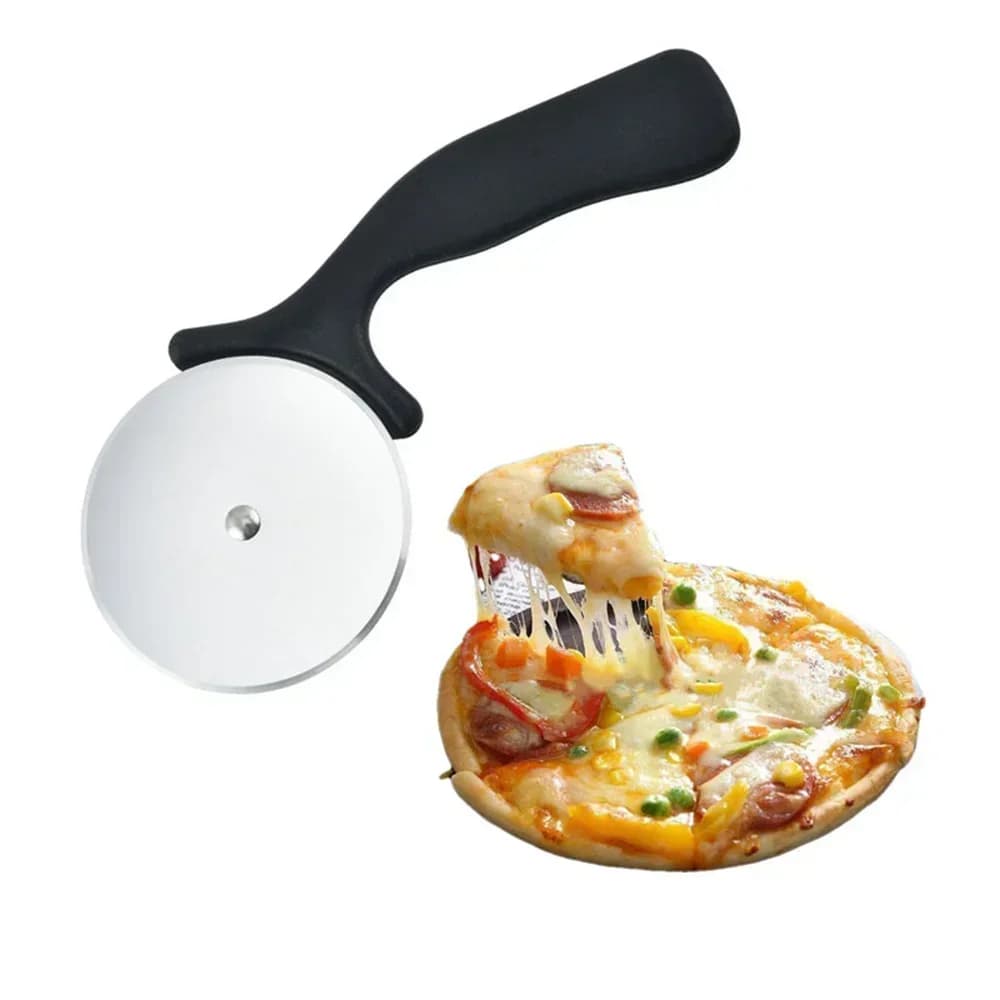 Roulette Coupe-Pizza en Acier Inoxydable pour Pâtisserie et Pâte