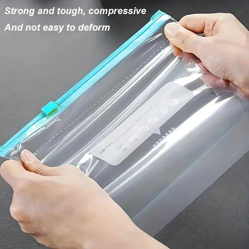 Sacs de conservation zippés pour aliments et congélation étanches - 10 à 90 pcs