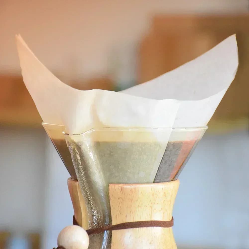 Filtres à café coniques V60 en papier non blanchi - Jetables pour cafetière filtre et pour-over (40/100 pièces)
