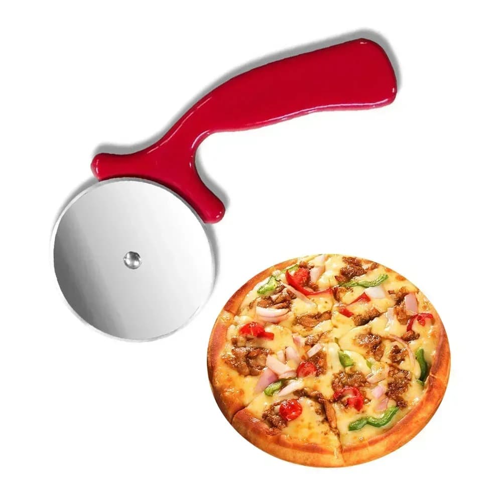 Roulette Coupe-Pizza en Acier Inoxydable pour Pâtisserie et Pâte