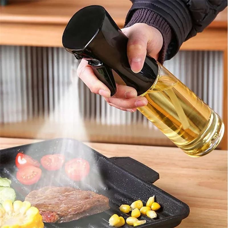 Vaporisateur d'Huile Cuisine 100/200/300/500 ml - Bouteille Spray pour Huile d'Olive et Friteuse sans Huile