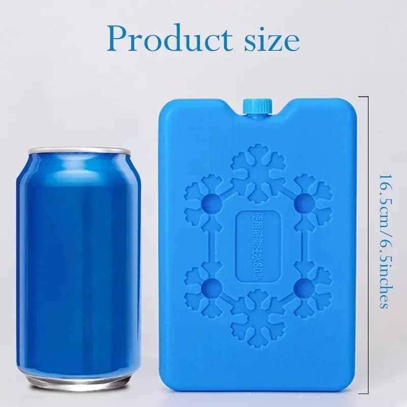 Pain de glace réutilisable portable pour glacière et conservation des aliments