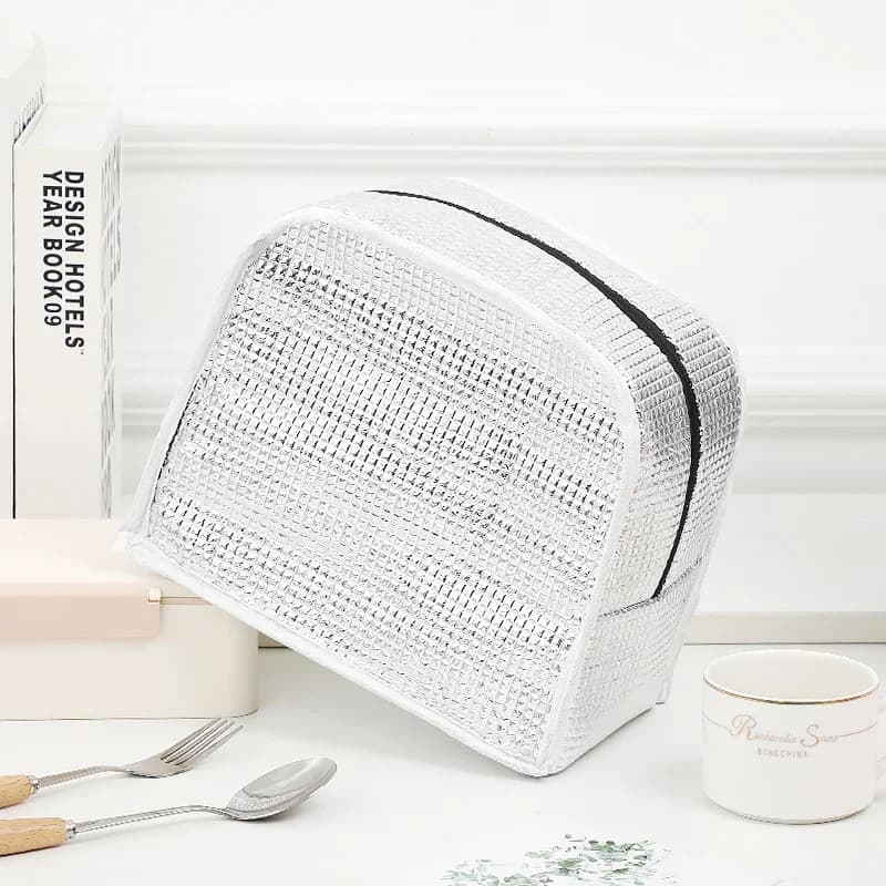 Sac isotherme repas grande capacité avec feuille d'aluminium renforcée pour bento
