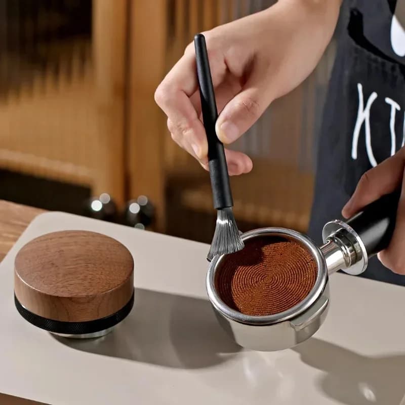 Kit de nettoyage pour café | Brosse pour moulin et machine avec poire soufflante