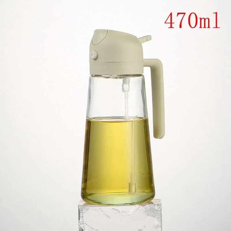 Vaporisateur d'Huile Cuisine 100/200/300/500 ml - Bouteille Spray pour Huile d'Olive et Friteuse sans Huile