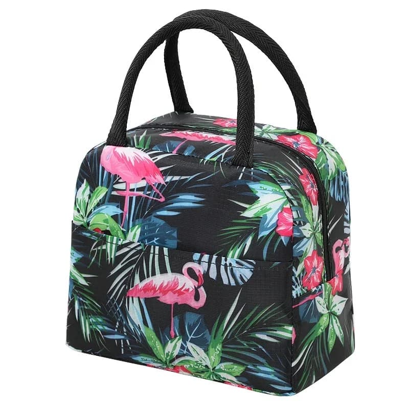 Sac isotherme repas grande capacité avec feuille d'aluminium renforcée pour bento