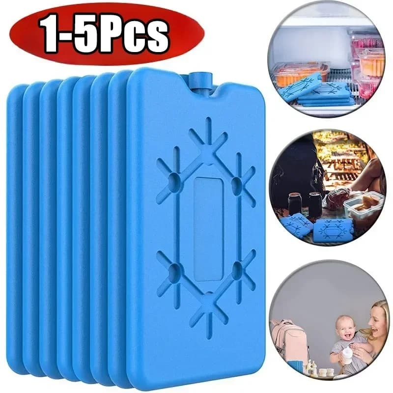 Pain de glace réutilisable portable pour glacière et conservation des aliments