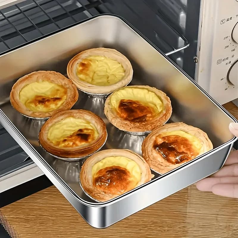 Lot de 3 boîtes alimentaires et lunch box en inox - Boîtes étanches et empilables pour camping