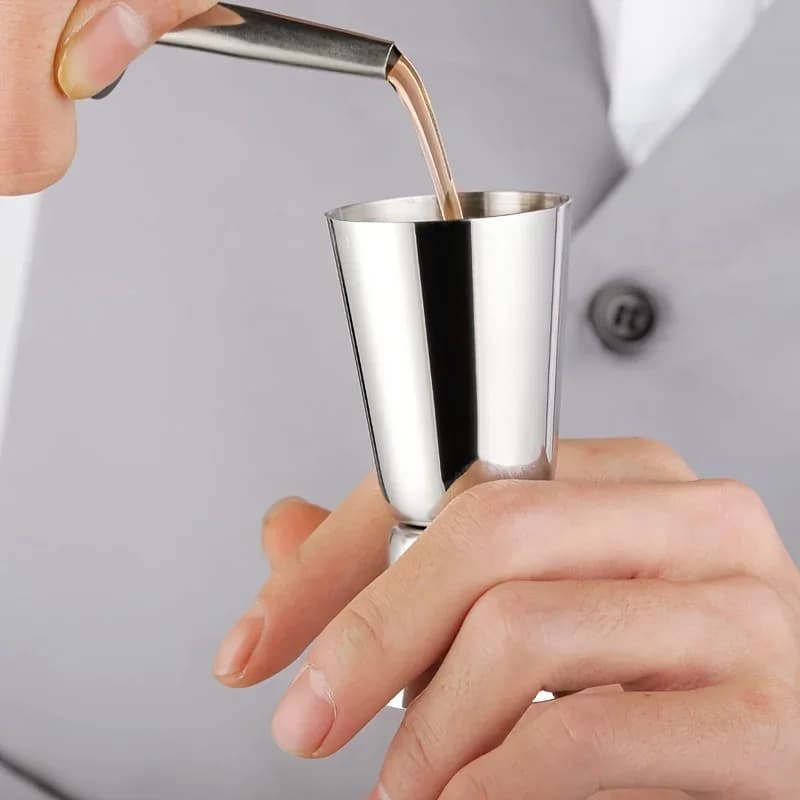 Doseur à cocktail double en acier inoxydable - Jigger de bar