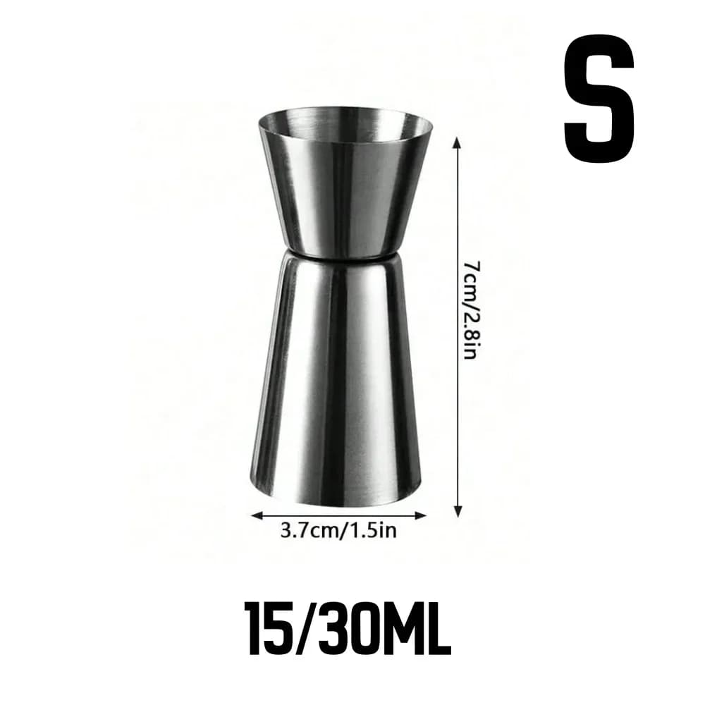 Doseur à cocktail double en acier inoxydable - Jigger de bar