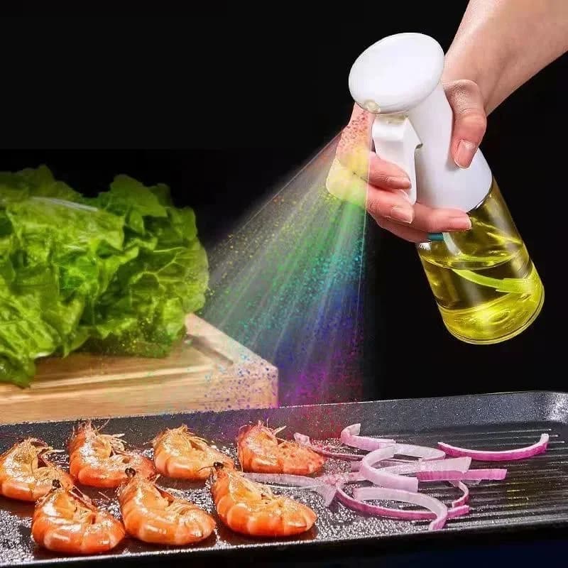 Vaporisateur d'Huile Cuisine 100/200/300/500 ml - Bouteille Spray pour Huile d'Olive et Friteuse sans Huile