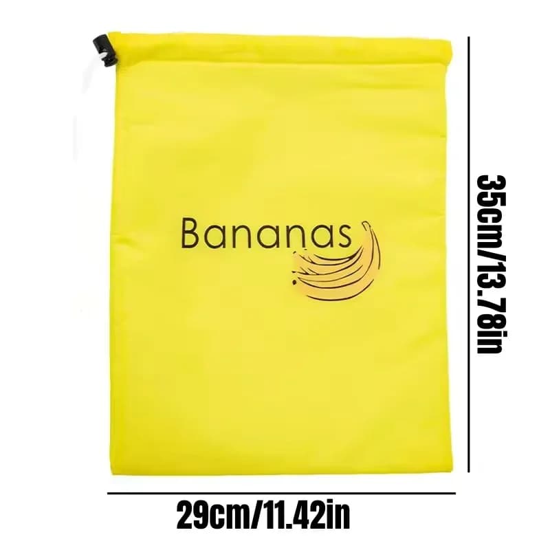 Sacs de Conservation Fraîcheur pour Bananes et Salades 1/2/3/5 pcs