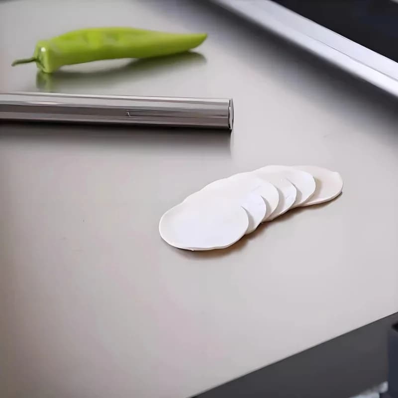Grande planche à découper pliable en acier inoxydable pour cuisine et barbecue