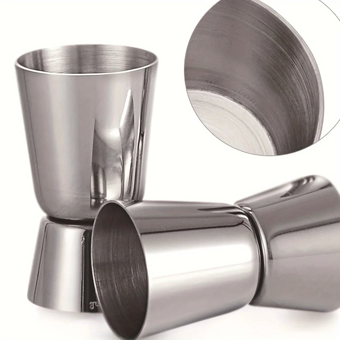 Doseur à cocktail double en acier inoxydable - Jigger de bar