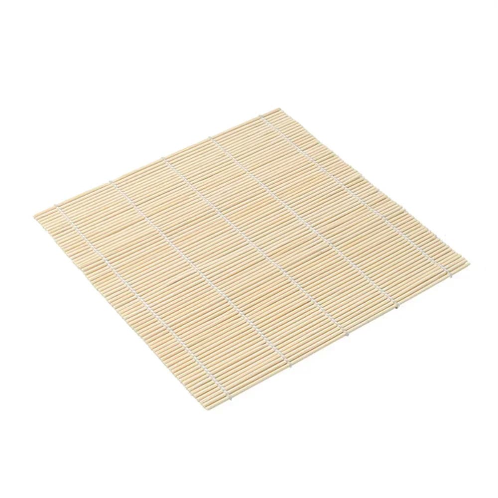 Natte à sushi en bambou - Tapis antiadhésif traditionnel japonais pour rouleaux de maki