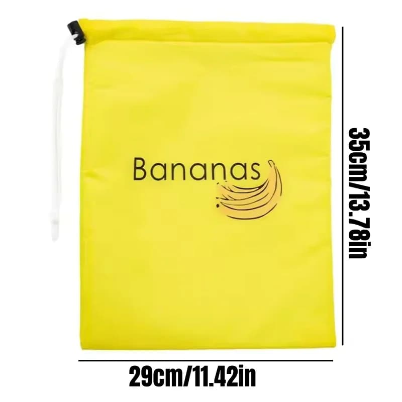 Sacs de Conservation Fraîcheur pour Bananes et Salades 1/2/3/5 pcs