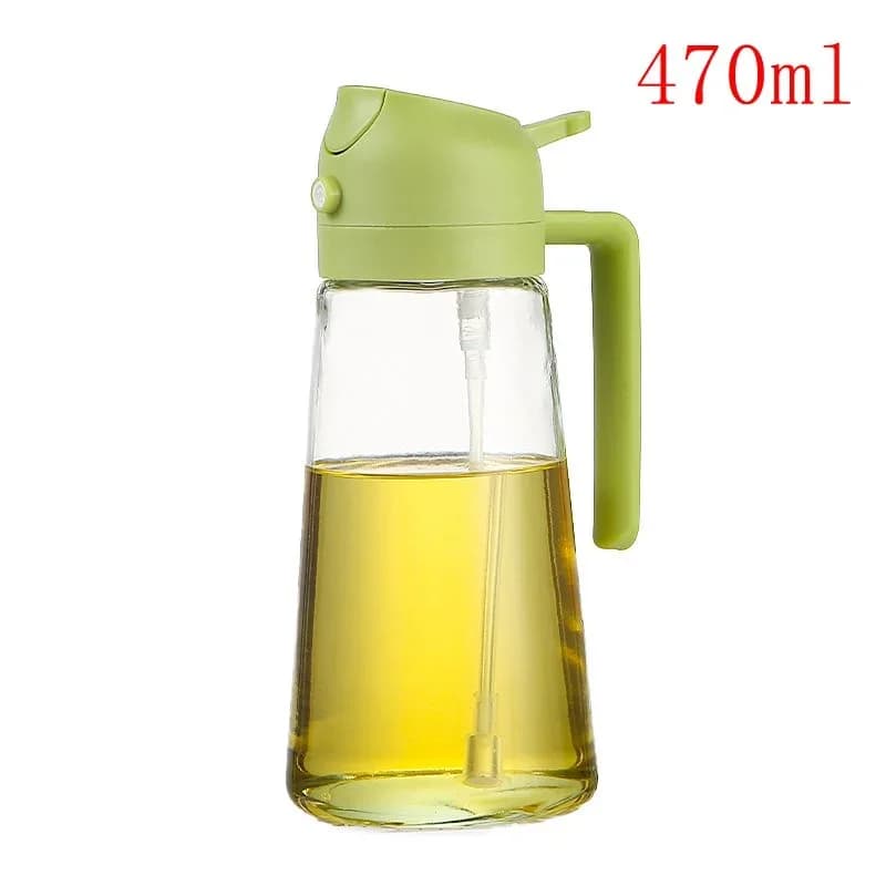 Vaporisateur d'Huile Cuisine 100/200/300/500 ml - Bouteille Spray pour Huile d'Olive et Friteuse sans Huile