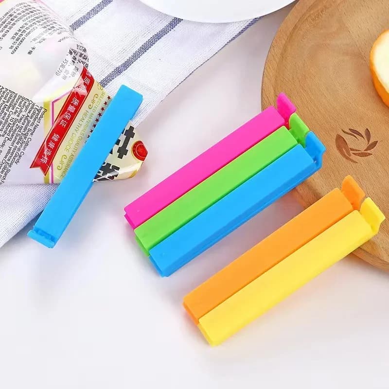 Pinces de fermeture colorées pour sachets alimentaires (5 à 30 pièces)