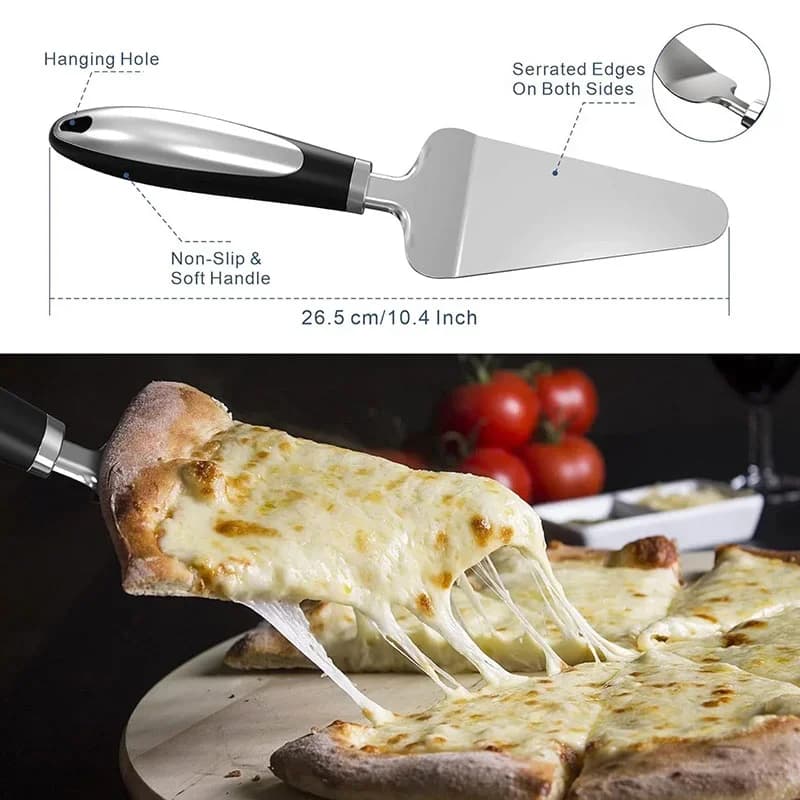 Roulette à pizza en acier inoxydable de qualité supérieure