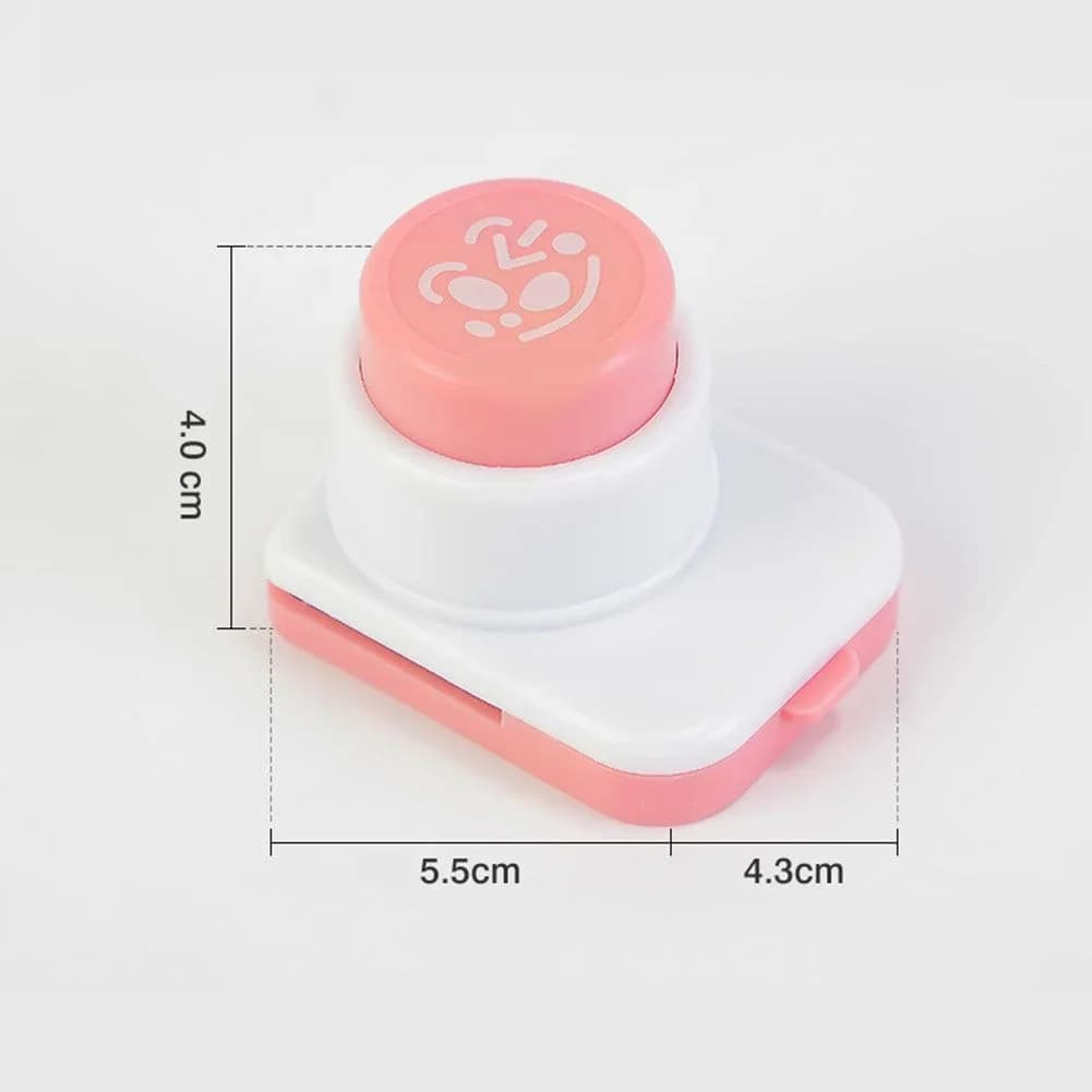 Emporte-pièce pour algues nori et moule à onigiri sourire - Décoration bento et sushi