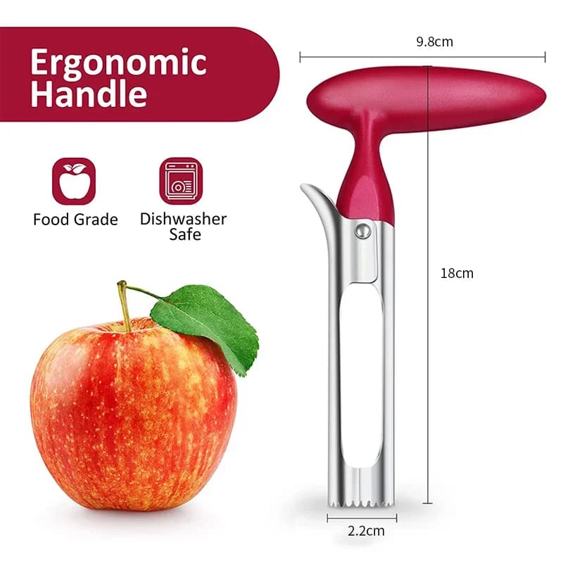 Vide-pomme et poire de qualité supérieure en acier inoxydable