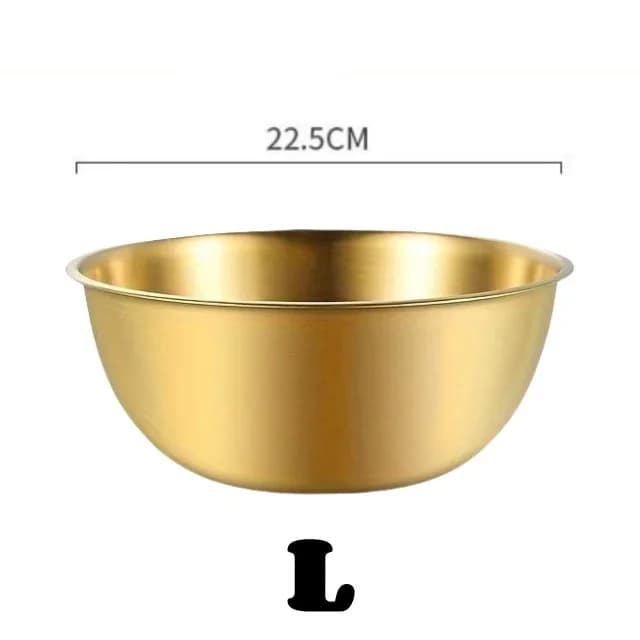 Lot de 1 à 3 bols en acier inoxydable gradués pour cuisine, pâtisserie et conservation des aliments, bols mélangeurs grande capacité
